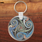Celtic Round Design - Schlüsselanhänger (Vorderseite)