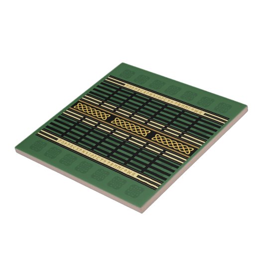 Celtic Runes 2 Ceramic Tile Fliese (Seite)
