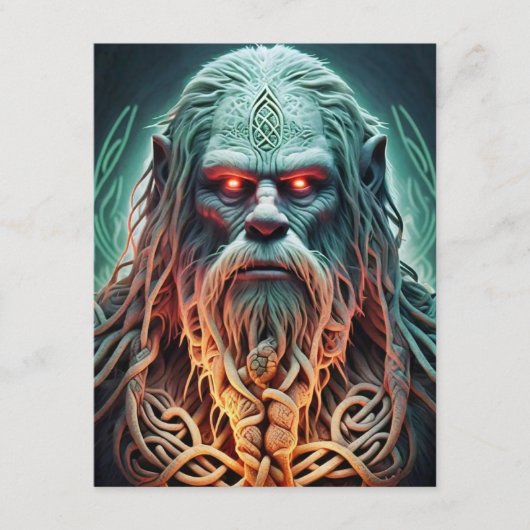 Celtic Sasquatch Begleitkarte (Vorderseite)