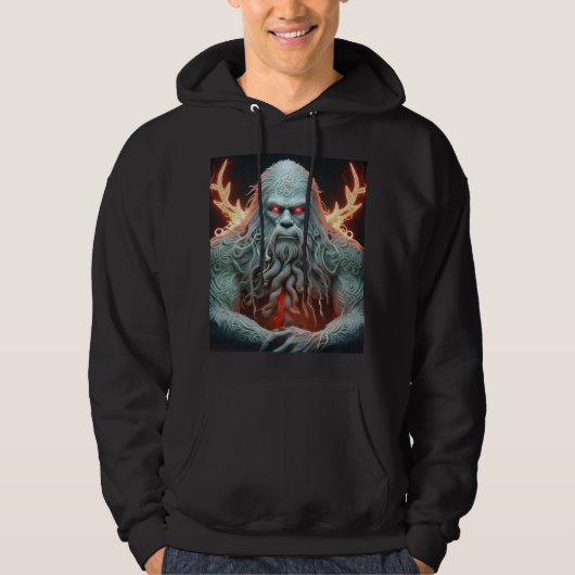 Celtic Sasquatch Hoodie (Vorderseite)