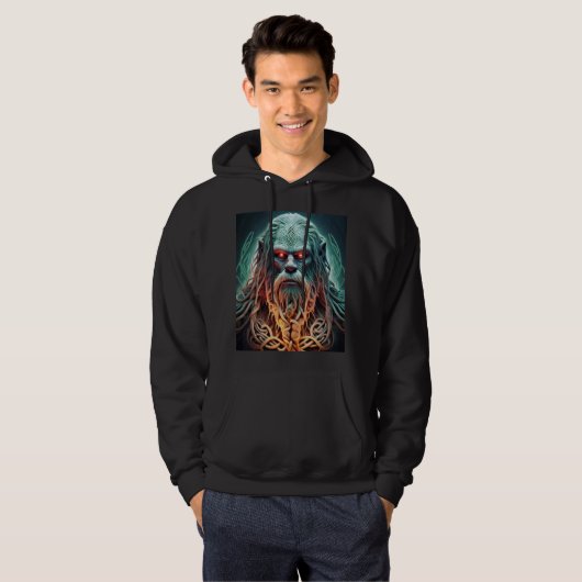 Celtic Sasquatch Hoodie (Vorne ganz)