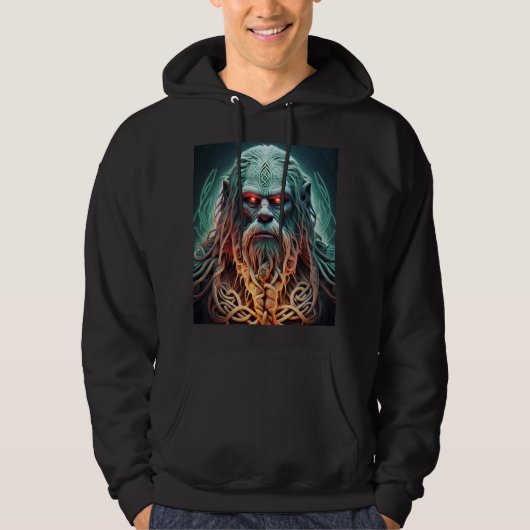 Celtic Sasquatch Hoodie (Vorderseite)