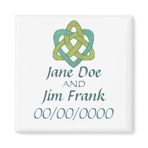 Celtic Save the Date Wedding Magnet