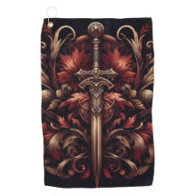 Celtic Scottish Red und Bronze Sword