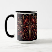 Celtic Scottish Red und Bronze Sword Tasse (Links)