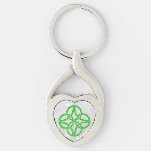 Celtic Shamrock Schlüsselanhänger (Vorderseite)