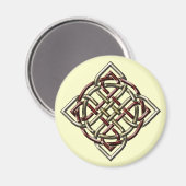 Celtic Shield Knot Magnet (Vorderseite/Rückseite)