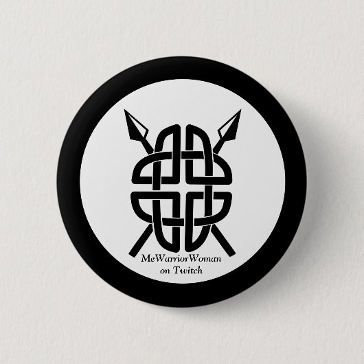 Celtic Shield, MeWarriorWoman auf Twitch Button (Vorderseite)