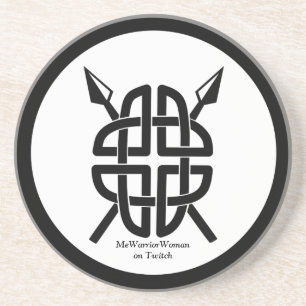 Celtic Shield, MeWarriorWoman auf Twitch Getränkeuntersetzer