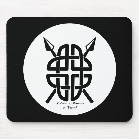 Celtic Shield, MeWarriorWoman auf Twitch Mousepad (Vorne)