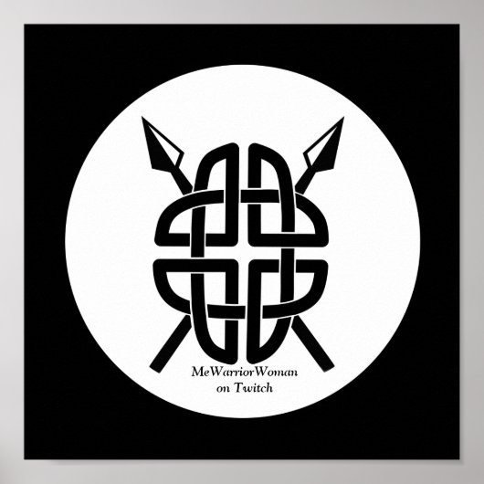 Celtic Shield, MeWarriorWoman auf Twitch Poster (Vorne)