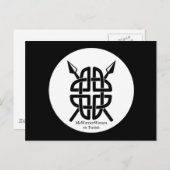 Celtic Shield, MeWarriorWoman auf Twitch Postkarte (Vorne/Hinten)