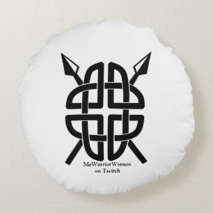 Celtic Shield, MeWarriorWoman auf Twitch Rundes Kissen