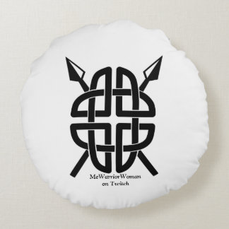 Celtic Shield, MeWarriorWoman auf Twitch Rundes Kissen
