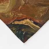 Celtic Snake Snowdrops Imbolc Rebirth Fantasy Art Fleecedecke (Ecke)