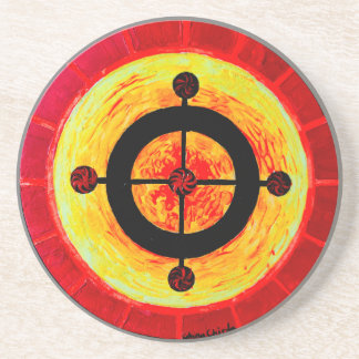 Celtic-Solarsymbol Getränkeuntersetzer