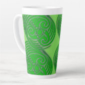 Celtic Spiral Latte Cup Milchtasse (Linke Ecke)