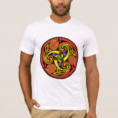 Celtic Spiral Mens T - Shirt (Vorderseite)