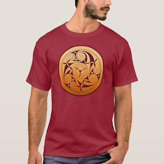 Celtic Spiral T-Shirt (Vorderseite)
