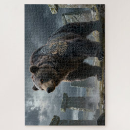 Celtic Spirit Animal Bear Jigsaw Puzzle