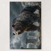 Celtic Spirit Animal Bear Jigsaw Puzzle (Vertikal)