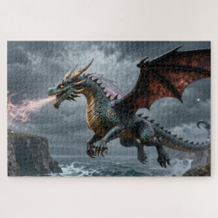 Celtic Spirit Animal Drache Puzzle