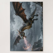 Celtic Spirit Animal Dragon Jigsaw Puzzle (Vertikal)