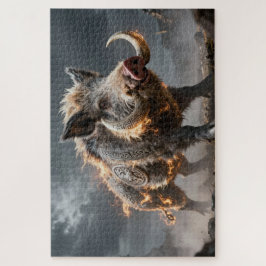 Celtic Spirit Animal Eber Puzzle