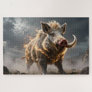 Celtic Spirit Animal Eber Puzzle