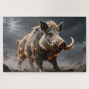 Celtic Spirit Animal Eber Puzzle