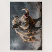 Celtic Spirit Animal Eber Puzzle (Vertikal)