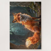 Celtic Spirit Animal Fuchs Jigsaw Puzzle (Vertikal)