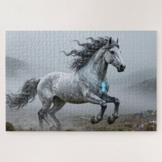 Celtic Spirit Animal Horse Jigsaw Puzzle (Horizontal)