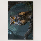Celtic Spirit Animal Owl Jigsaw Puzzle (Vertikal)
