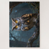 Celtic Spirit Animal Owl Jigsaw Puzzle (Vertikal)