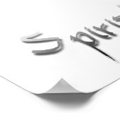 Celtic Spirit Fox Poster (Ecke)