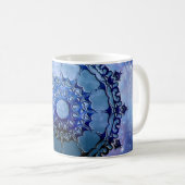Celtic Spirit Mandala Kaffeetasse (VorderseiteRechts)