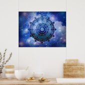 Celtic Spirit Mandala Poster (Küche)