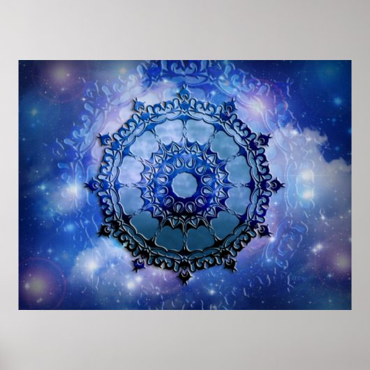 Celtic Spirit Mandala Poster (Vorne)