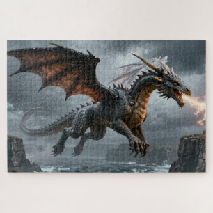 Celtic Spirit Tier Drache Puzzle
