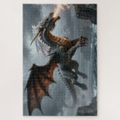 Celtic Spirit Tier Drache Puzzle (Vertikal)