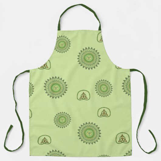 Celtic St. Patty's Day All-over Print-Schürze Schürze (Vorderseite)