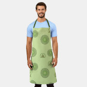 Celtic St. Patty's Day All-over Print-Schürze Schürze (Getragen)