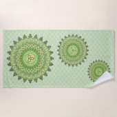Celtic St. Patty's Day Beach Handtuch (Vorderseite)