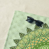 Celtic St. Patty's Day Beach Handtuch (Beispiel)