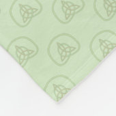Celtic St. Patty's Day Fleece Blanket (Ecke)
