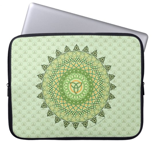 Celtic St. Patty's Day Laptop Case (Vorderseite)