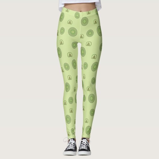 Celtic St. Patty's Day Leggings (Vorderseite)