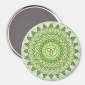 Celtic St. Patty's Day Magnet (Vorderseite/Rückseite)