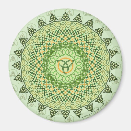Celtic St. Patty's Day Magnet (Vorne)